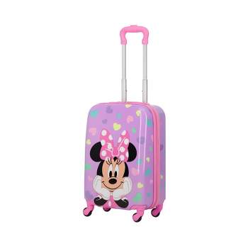 Disney Ful Minnie Mouse Hearts All over Print Kids 21" Luggage