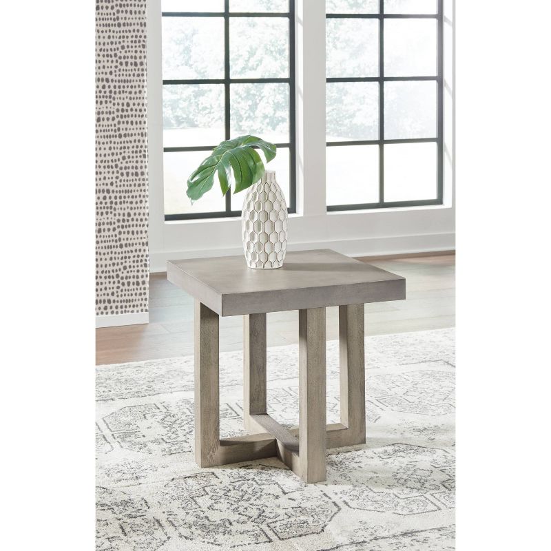 Lockthorne End Table Black/Gray - Signature Design by Ashley, 2 of 7