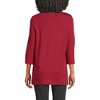 Lands' End Women's 3/4 Sleeve Cotton Supima Tunic - 2 of 3