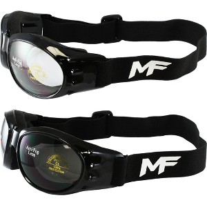 2 Pairs of MotoFrames Vulcan Safety Motorcycle Goggles - 1 of 2