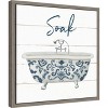 Amanti Art Cottage Bath II by Wild Apple Portfolio Canvas Wall Art Print Framed 16 x 16-in. - 3 of 4