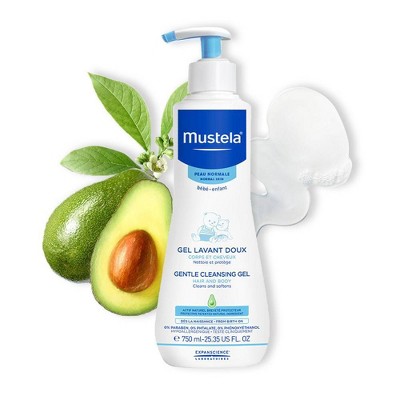 mustela baby shampoo and body wash
