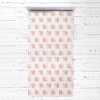 Bacati - Olivia Feathers Coral Muslin 3 pc Toddler Bed Sheet Set - image 2 of 4