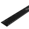 Dritz 12" Specialty Ruler Aluminum Black: Sewing Tool, 12 Inch Hem Gauge, Art & Stationery, 13" Length, 1 Pack - 2 of 4