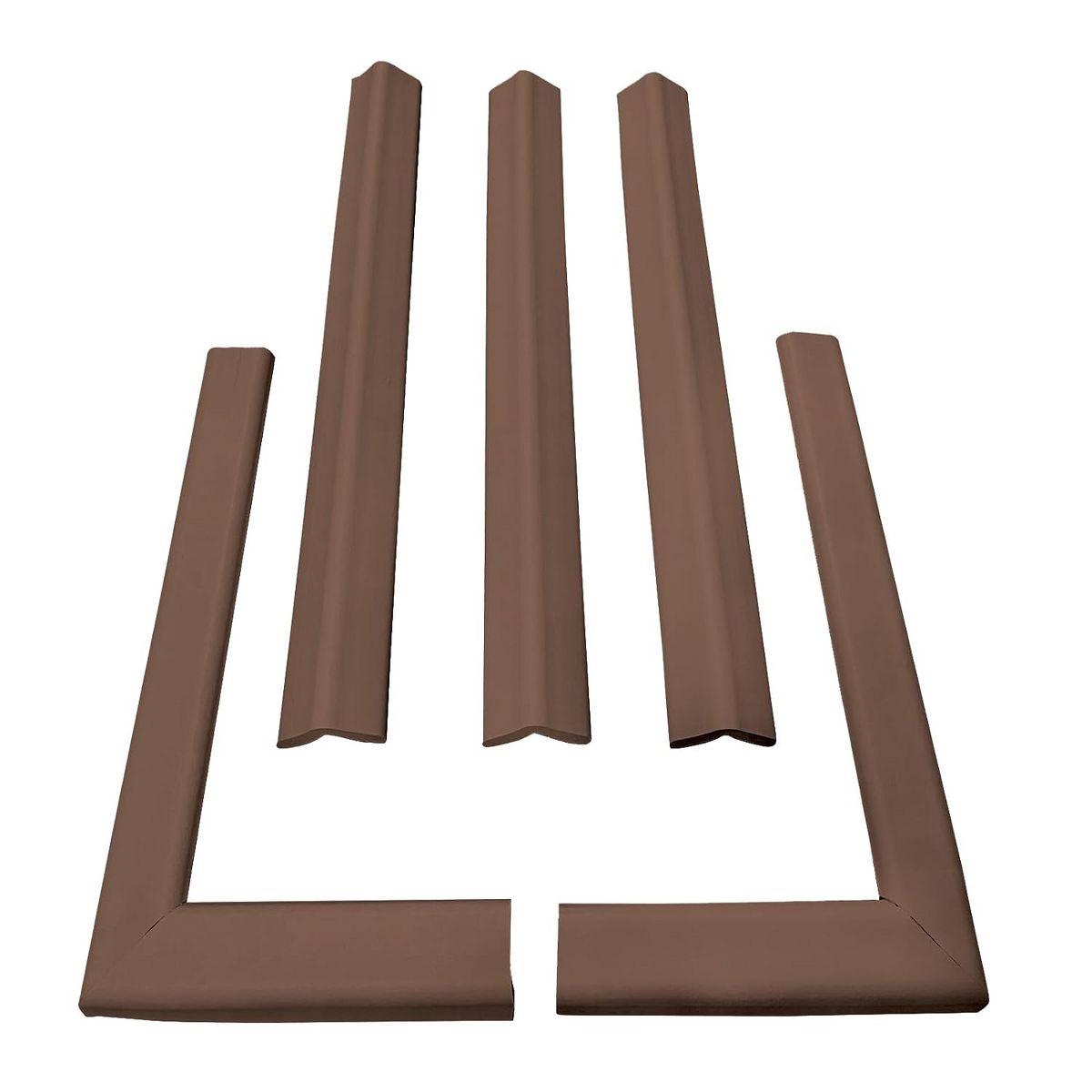 Cardinal Gates KEPK Large Hearth Pad Kit - Fireplace Baby Proofing - Adhesive Backed Fireplace Bumpers for Babies - thumbnail 2
