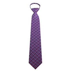 Men's Stripe 3.25 Inch W And 20 Inch L Zipper Neckties - 1 of 3