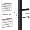 4 Tier Shoe Shelves, Stable and Durable for Entryway Shoe Rack - 3 of 4