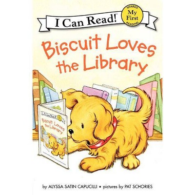 Biscuit Loves the Library - (My First I Can Read) by  Alyssa Satin Capucilli (Hardcover)