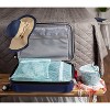 Design Imports Set of 6 Aqua Lattice F Mesh Laundry Bags: Polyester, Small Mesh, Lingerie & Bra Wash, 15.75"x11.75" - 4 of 4
