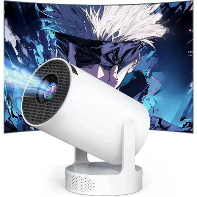 thumbnail image 2 of Wielio Mini Projector WiFi Bluetooth Portable Projector Mini Outdoor... 2 of 12