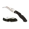 Spyderco Civilian Folding Pocket Knife with 4.09" VG-10 Steel Reverse S Blade with SpyderEdge | Get a Secure Grip with the Tough G-10 Handle, Black - 2 of 4