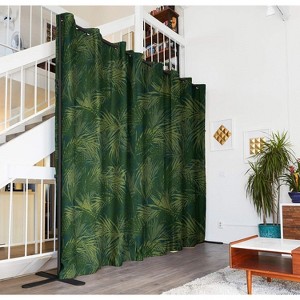 Room/Dividers/Now 8ft Tall x 15ft Wide Room Divider Curtain, Jungle - 1 of 4