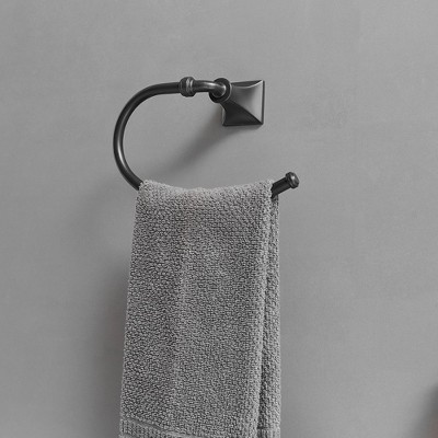 Oil-Rubbed Bronze 24-Inch Metal Bathroom Hardware Set