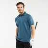 Mio Marino Men's Classic-Fit Cotton-Blend Pique Polo Shirt with Contrast Collar - image 4 of 4