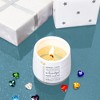 Pavilion Gift Company - December - 11 oz - 100% Soy Wax Reveal Candle with Birthstone Scent: Tranquility - Flame Candles - 4 of 4