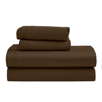 Luxury Cotton 1500 Thread Count Solid Deep Pocket Sheet Set by Blue Nile Mills