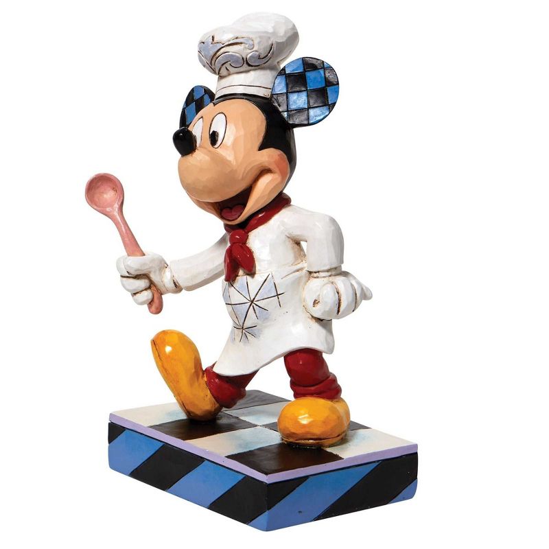 Jim Shore 6.0 Inch Bon Appetit. Chef Mickey Mouse Figurines, 2 of 4