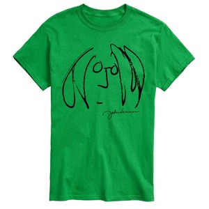Men's - John Lennon - Line Drawing Short Sleeve Graphic T-Shirt - 1 of 4