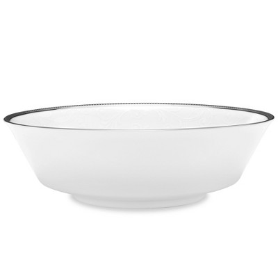 Noritake Regina Platinum Large Round Vegetable Serving Bowl