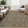 Rug Washable Extra Large for Living Room Non-Slip Non-Shedding Vintage Rug Carpet for Bedroom, Faux Wool for Kids Nursery Dorm - 2 of 4