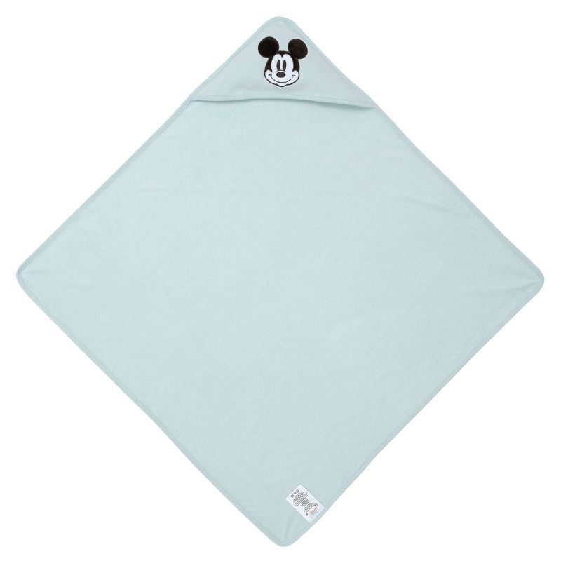 Lambs &#38; Ivy Disney Baby Classic Mickey Mouse Baby/Infant Hooded Towel, 4 of 6