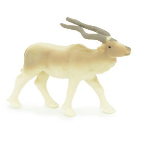 Collectible Wildlife Gifts | Desert Antelope, Addax Antelope, Hand Painted, Rubber Animal, Realistic Figure,  Model, Gift,    2 "   SF27 B45 - 1 of 4
