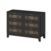 NicBex 6 Drawers Dresser for Bedroom,Farmhouse Dresser with Metal Handles,Dressers for Kids Room,Living Room,Entry and Hallway - 4 of 4