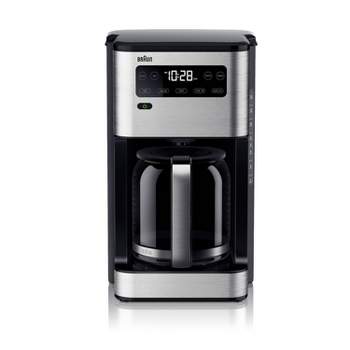 Braun Brewsense 12-cup Drip Coffee Maker - Kf6050wh - Stainless Steel ...