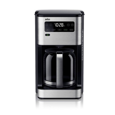 Ninja 14-Cup Black Plastic with Natural Stainless Steel