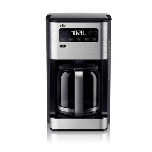 Ninja 14-Cup Black Plastic with Natural Stainless Steel Residential Drip Coffee  Maker in the Coffee Makers department at