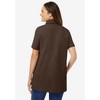 Woman Within Women's Plus Size Perfect Short-Sleeve Polo Shirt - 3 of 4