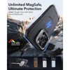 ESR Cyber Armor Case with Stash Stand for iPhone 16 Pro - Black - 2 of 4
