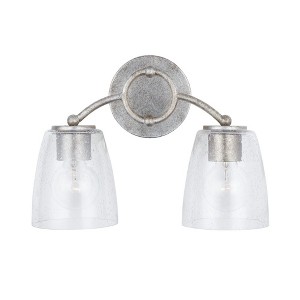 Capital Lighting Oran 2 - Light Vanity in  Antique Silver - 1 of 4