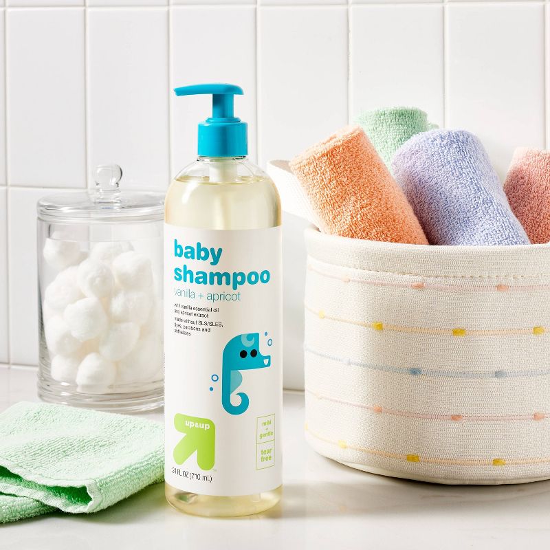 Baby Shampoo with Vanilla &#38; Apricot - 24 fl oz - up &#38; up&#8482;, 3 of 10
