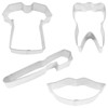 R&M International 9 Piece Dental and Nurse Cookie Cutter Set - 2 of 3
