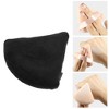 Unique Bargains Soft Triangle Puff Loose Powder Blender Beauty Makeup Tool Short Plush 6 Pcs - 3 of 4