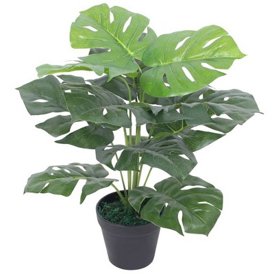 vidaXL Artificial Plant Green Plastic, Iron Wire Large Decorative Inlays