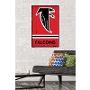 Trends International NFL Atlanta Falcons - Retro Logo 15 Unframed Wall Poster Prints - 2 of 4