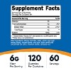 Nutricost Fiber Gummies (Berry Flavored) 120 Gummies - Dietary Fiber Supplement with Chicory Root, 6g per Serving, Vegan, 60 Servings - 2 of 4