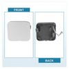 Unique Bargains Car Rear Bumper Tow Hook Cover 85071-4GA0A for Infiniti Q50 2014-2018 - 2 of 4