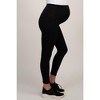 PinkBlush Black Solid Basic Maternity Leggings - 4 of 4