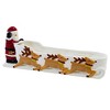 Tag 4.0 Inch Merry Santa Sleigh Dish Reindeer Candy Dishes - 3 of 3