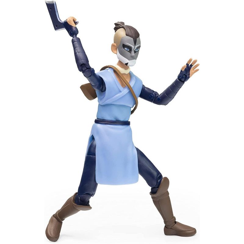 The Loyal Subjects Avatar the Last Airbender Exclusive 5 Inch Action Figure | War Paint Sokka, 4 of 5