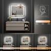 Organnice Frameless Anti-Fog Bathroom Vanity Mirror with Dimmable Light - 3 of 4