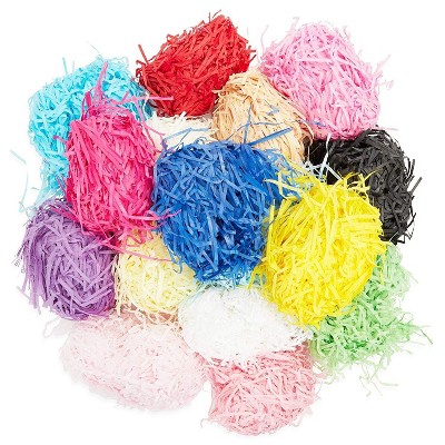 Rafia Paper Shreds and Strands (16 Colors)