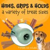Evergreen Pet Supplies 2 pack Dog Treat Puzzle Enrichment Toy - Interactive Dog Treat Dispenser Toy - Dog Treat Hider for Aggressive Chewers - 3 of 4