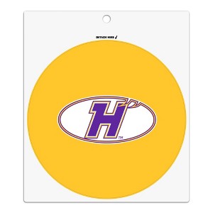 Hunter College Secondary Logo Automotive Car Refrigerator Locker Vinyl Circle Magnet - 1 of 4