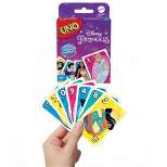 Mattel Card Games - The Classic Game of UNO - Disney Princesses Series Family Game Night