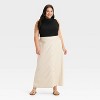 Women's Button-Front Maxi Skirt - Ava & Viv™ - 3 of 3