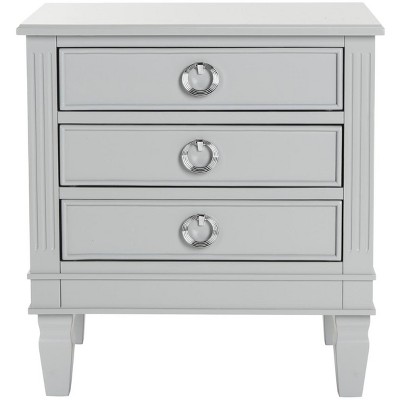 Kira 3 Drawer Night Stand  - Safavieh